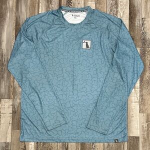 Local Boy Outfitters Blue Long-Sleeve Performance Tee
